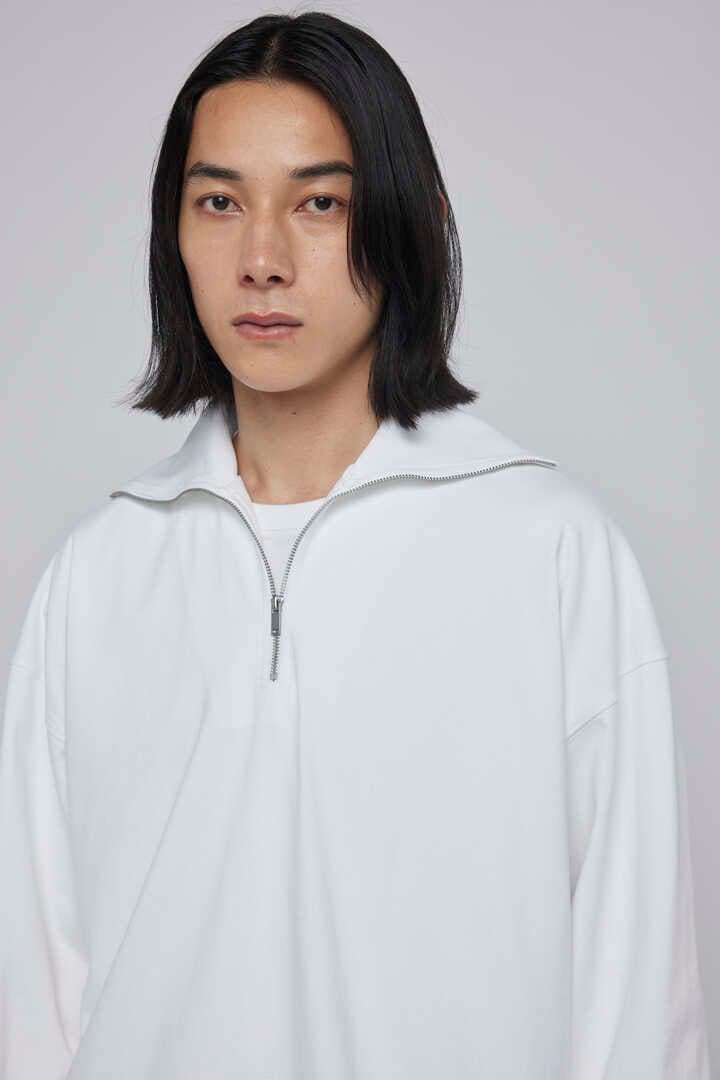 STUDIO NICHOLSON / DRY HEAVY COTTON ZIP THROUGH ROLL NECK5