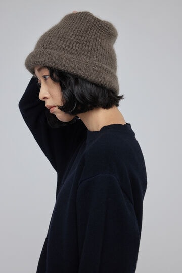 KIJIMA TAKAYUKI / MOHAIR BLEND LONG BEANIE_050