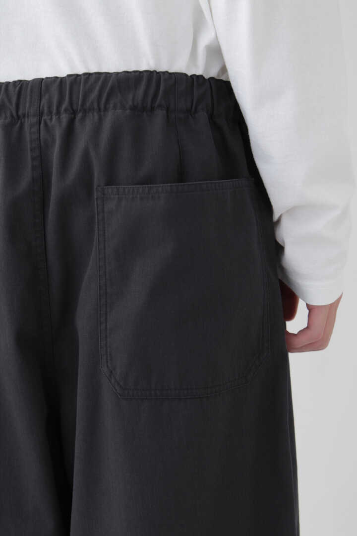 Y / ORGANIC COTTON / RECYCLE POLYESTER TWILL TAPERED EASY TR12