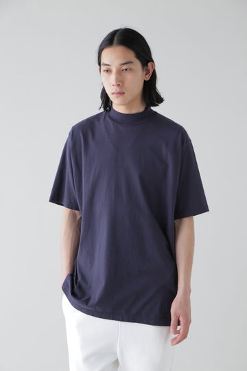 Ｙ / ORGANIC COTTON JERSEY MOCK NECK S/S T_120
