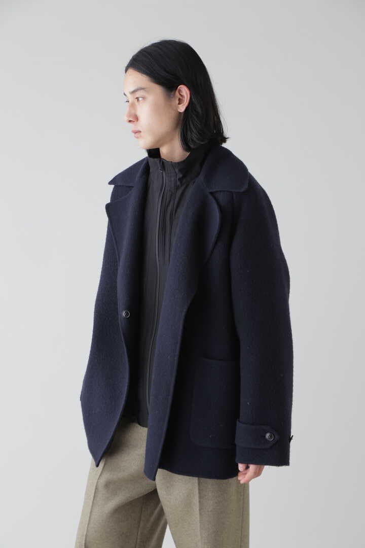 YLÈVE WOOL DOUBLE CLOTH SHEEP COゆき丈90