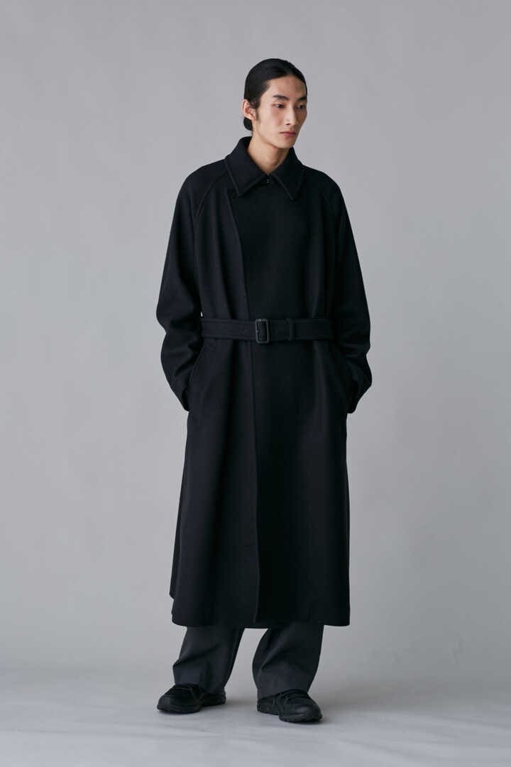 ［別注］YLÈVE / WOOL DOUBLE FACE BELTED CO22