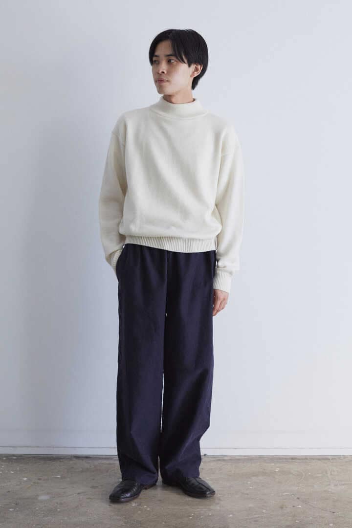 Y ORGANIC COTTON TWILL TAPERED EASY TRmhl - ワークパンツ