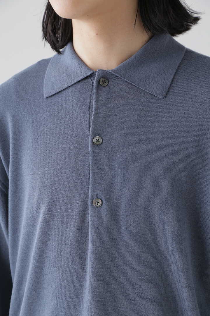 YLÈVE / HIGH TWIST FINE WOOL KN POLO18