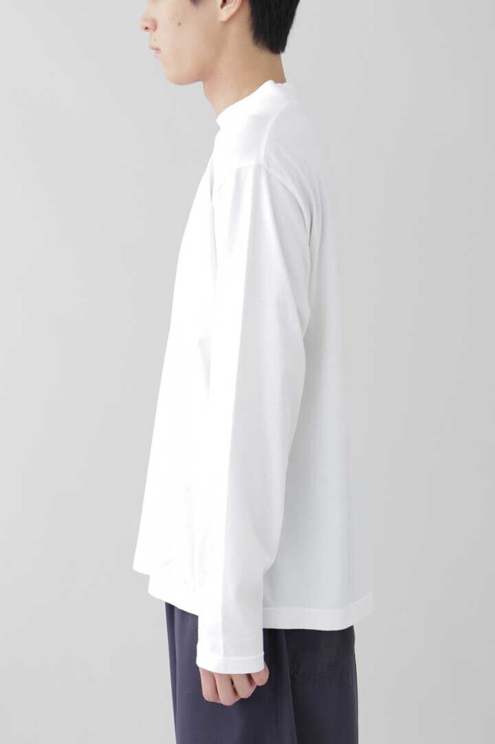 Ｙ / ORGANIC COTTON JERSEY MOCK NECK L/S T | カットソー | YLÈVE