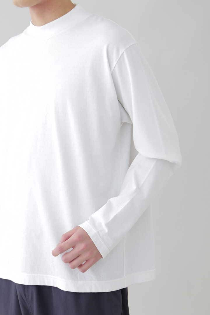 Ｙ / ORGANIC COTTON JERSEY MOCK NECK L/S T | カットソー | YLÈVE