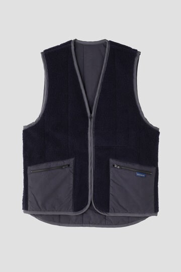 LAVENHAM × YLÈVE / REVERSIBLE ZIP FRONT GILET_120