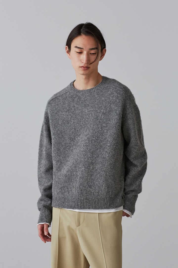 【先行予約 10月下旬入荷予定】YLÈVE / ITALIAN BLUSHED WOOL KN P/O11