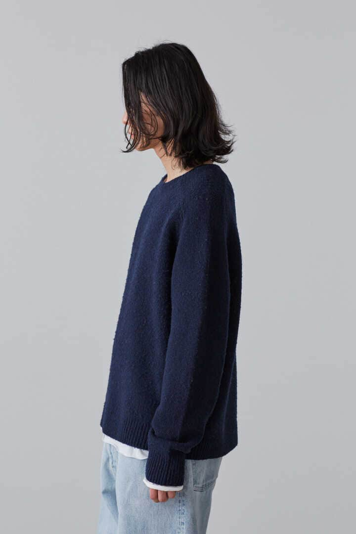 【先行予約 10月下旬入荷予定】YLÈVE / ITALIAN BLUSHED WOOL KN P/O17