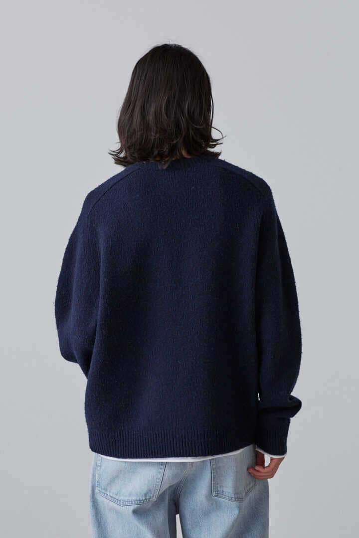 【先行予約 10月下旬入荷予定】YLÈVE / ITALIAN BLUSHED WOOL KN P/O18