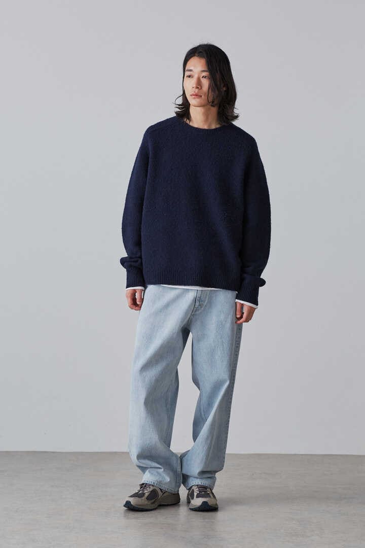 【先行予約 10月下旬入荷予定】YLÈVE / ITALIAN BLUSHED WOOL KN P/O16