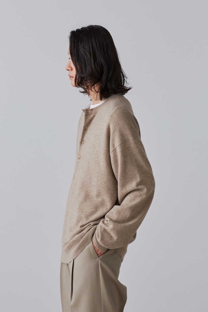 YLÈVE / CASHMERE KN  HENRY NECK P/O21