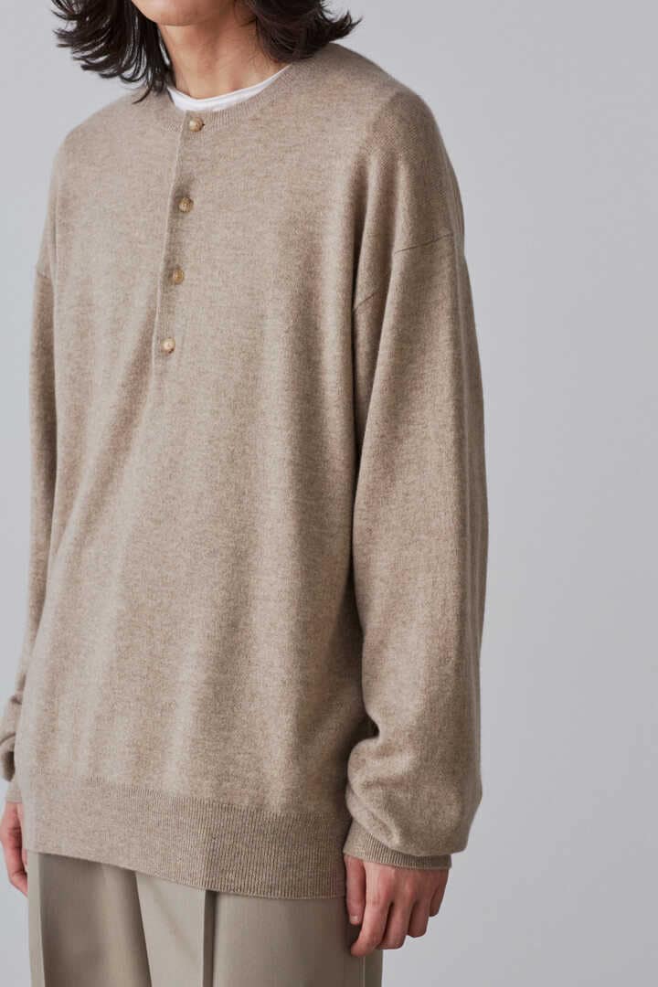 YLÈVE / CASHMERE KN  HENRY NECK P/O22