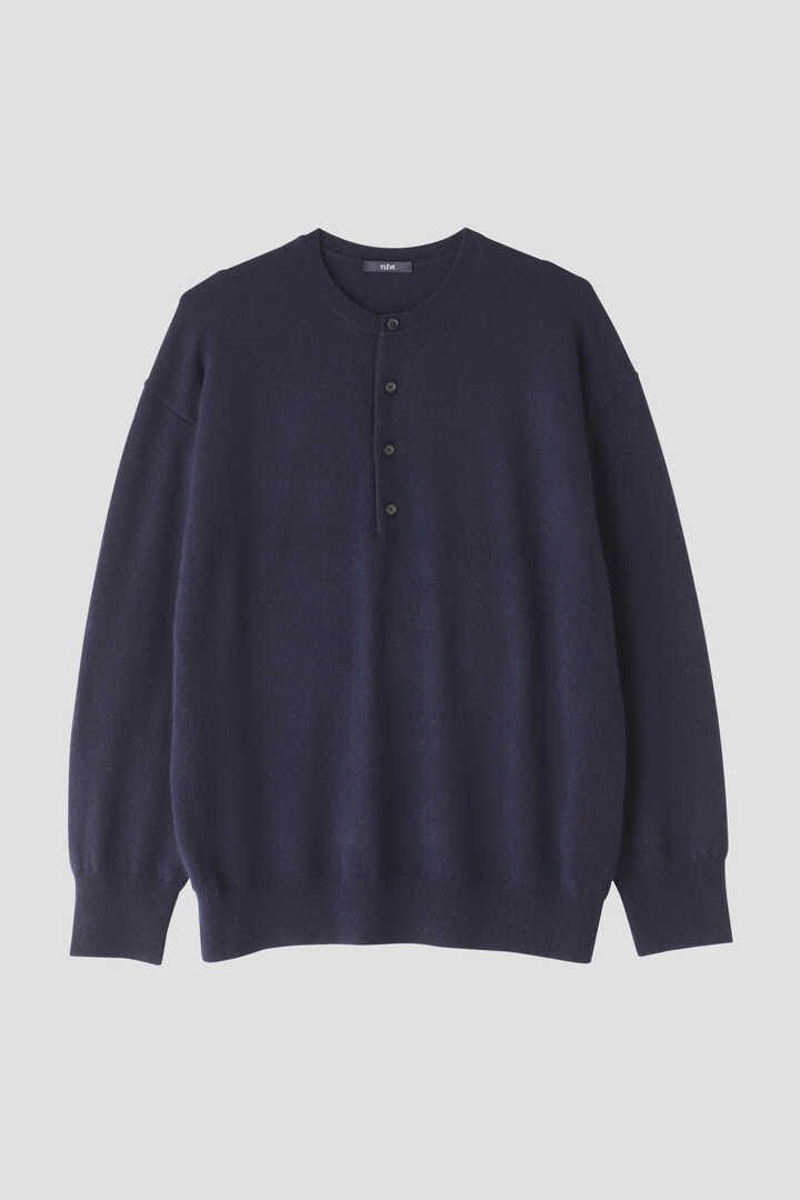 YLÈVE / CASHMERE KN  HENRY NECK P/O27