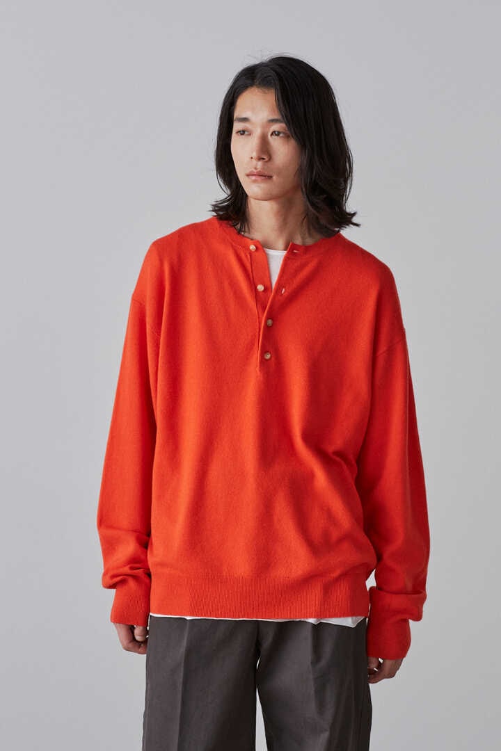 YLÈVE / CASHMERE KN  HENRY NECK P/O1