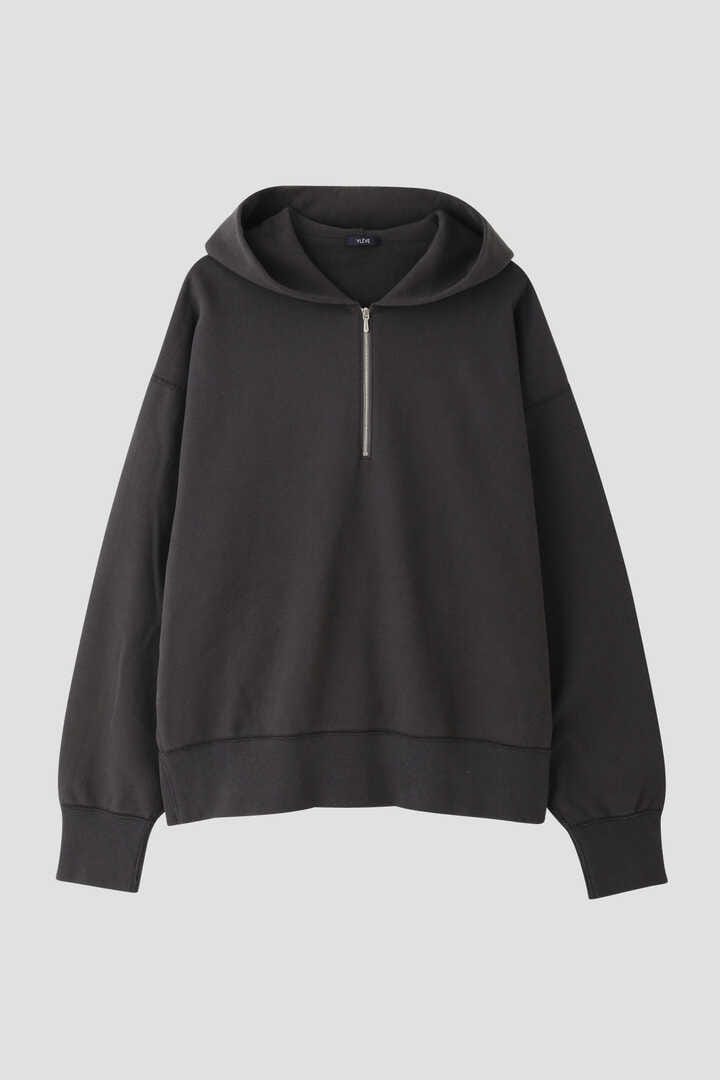 YLÈVE / COTTON FLEECE HOODIE16