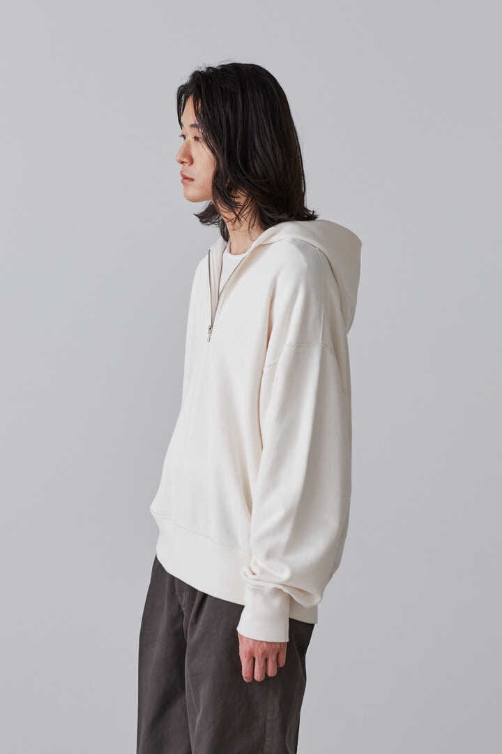 YLÈVE / COTTON FLEECE HOODIE3