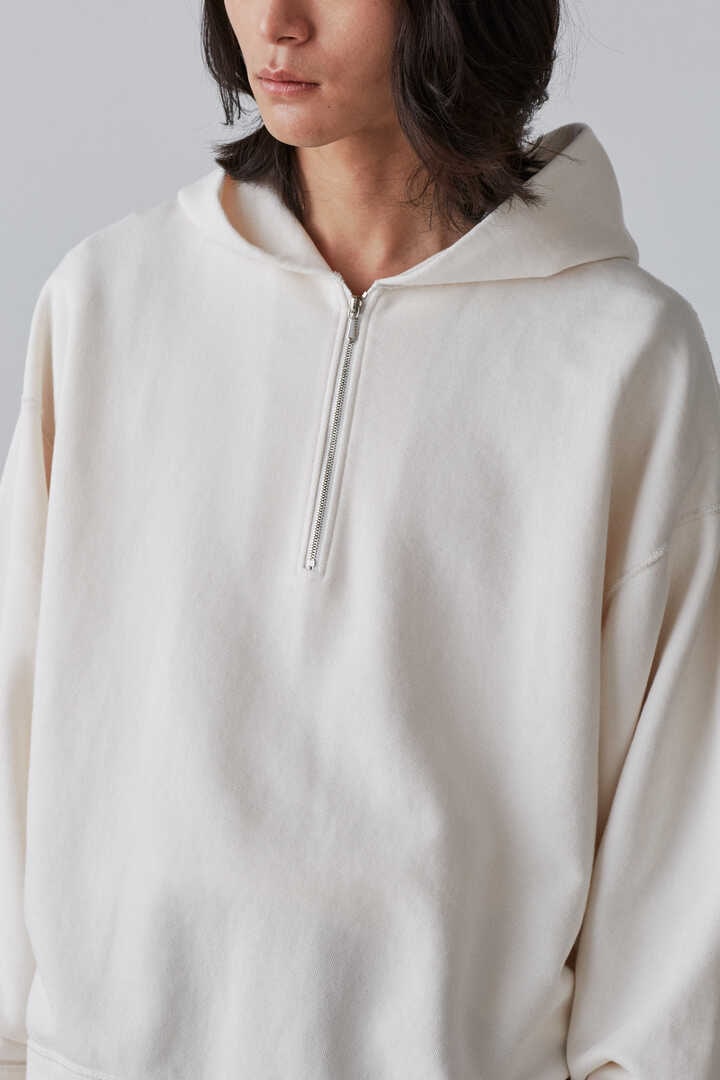 YLÈVE / COTTON FLEECE HOODIE5