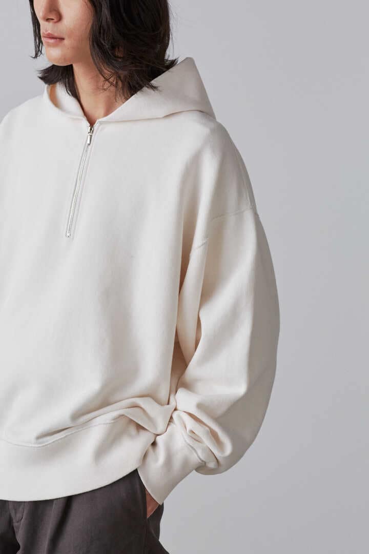 YLÈVE / COTTON FLEECE HOODIE6