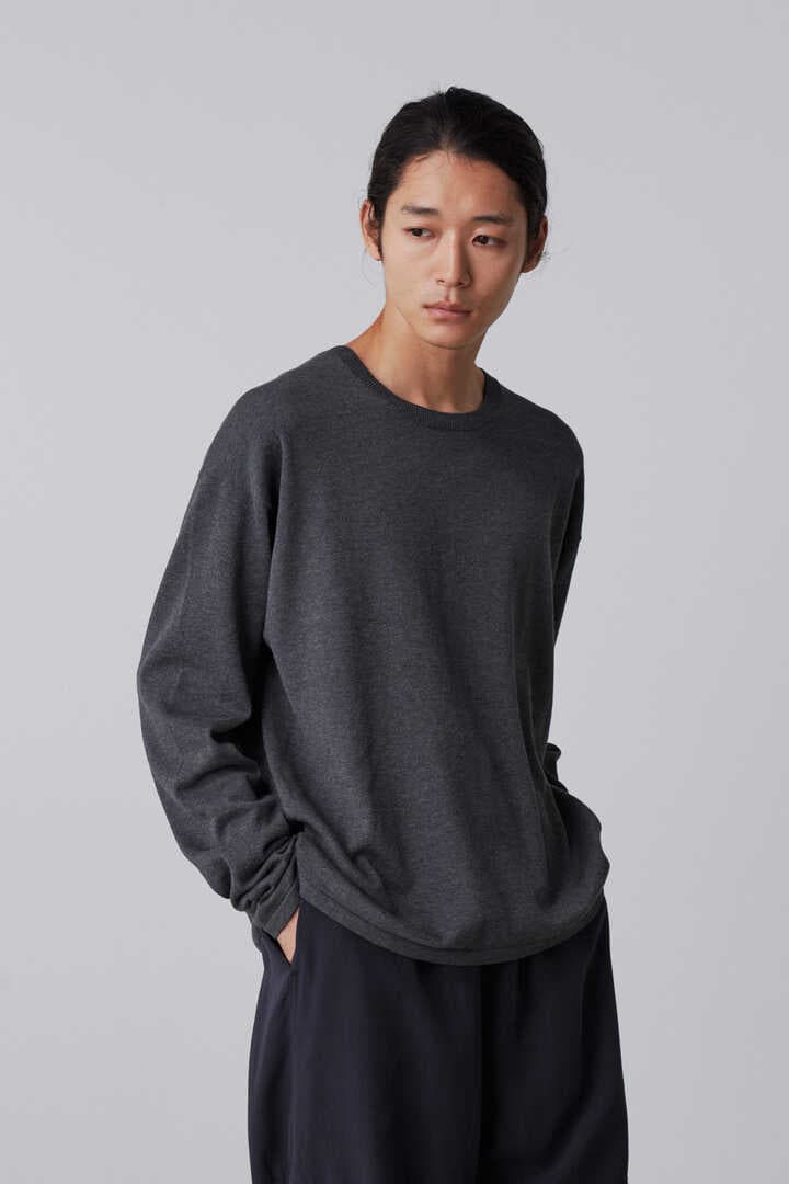 【先行予約 1月下旬入荷予定】YLÈVE / GAS SINGEING COTTON KN P/O1