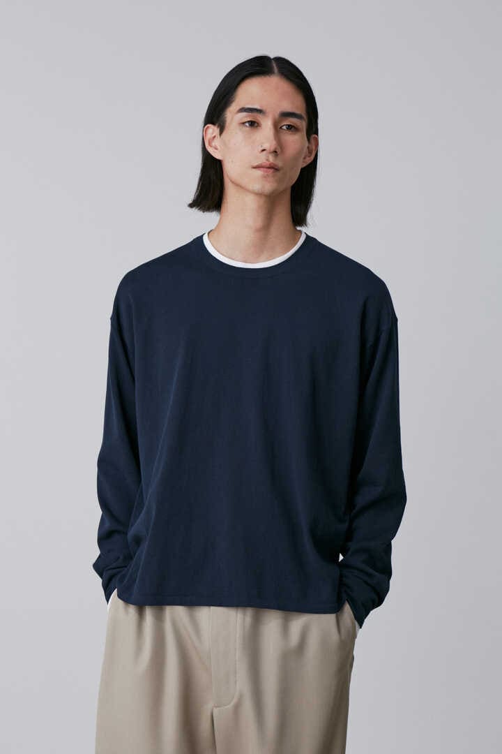 【先行予約 1月下旬入荷予定】YLÈVE / GAS SINGEING COTTON KN P/O15