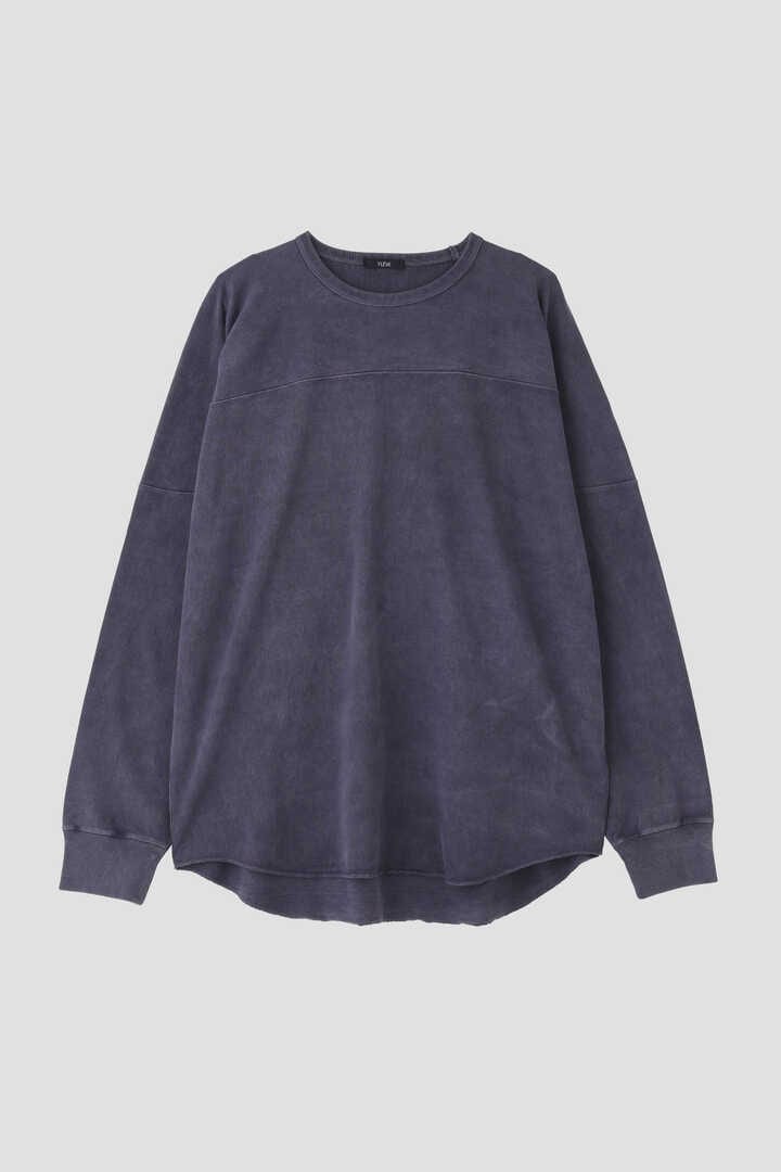 【先行予約 1月下旬入荷予定】YLÈVE / OPEN END COTTON PIGMENT DYE L/S T8