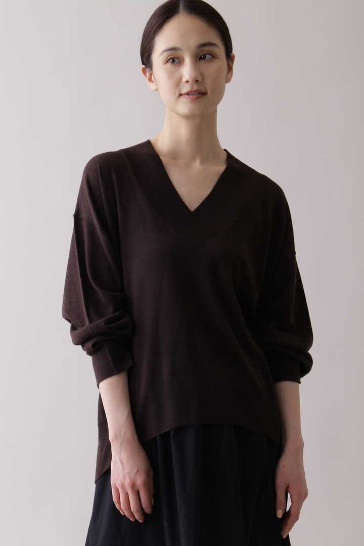 THE LIBRARY / WOOL SILK CASHMERE KN V/N P/O11