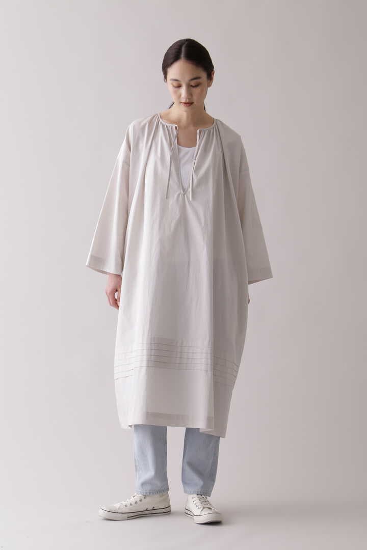 THE LIBRARY / ORGANIC COTTON BROAD TUNIC OP3