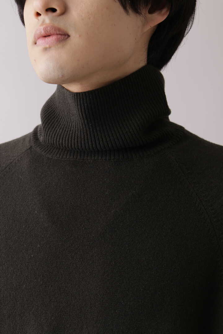 THE LIBRARY / [UNISEX] WOOL CASHMERE KN TURTLE NECK26