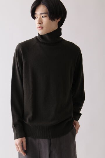 THE LIBRARY / [UNISEX] WOOL CASHMERE KN TURTLE NECK_180
