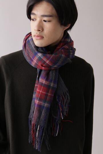 THE LIBRARY / [UNISEX] WOOL/CASHMERE STOLE_100