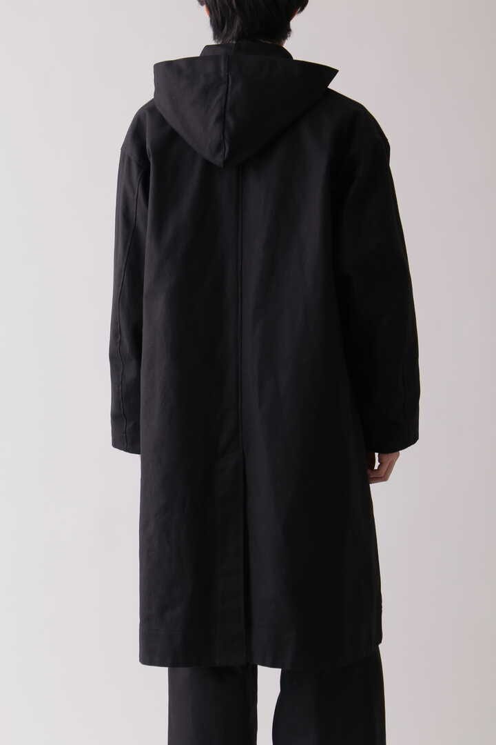 THE LIBRARY / [UNISEX] COTTON TWILL HOODED COAT5
