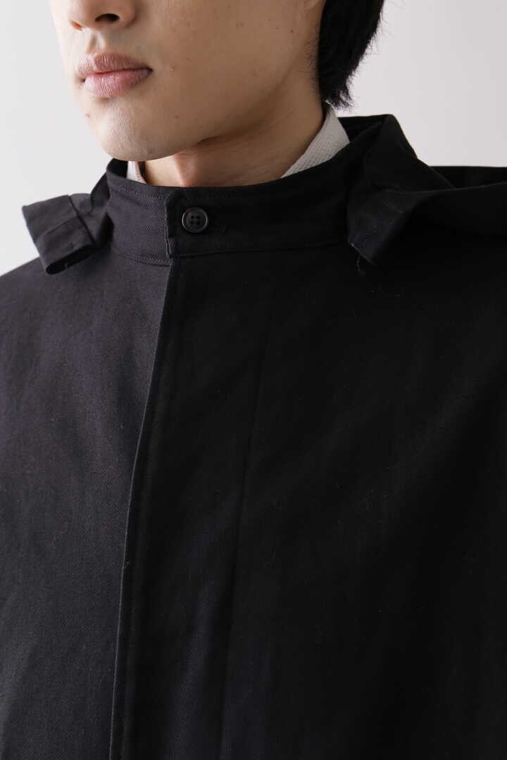 THE LIBRARY / [UNISEX] COTTON TWILL HOODED COAT53