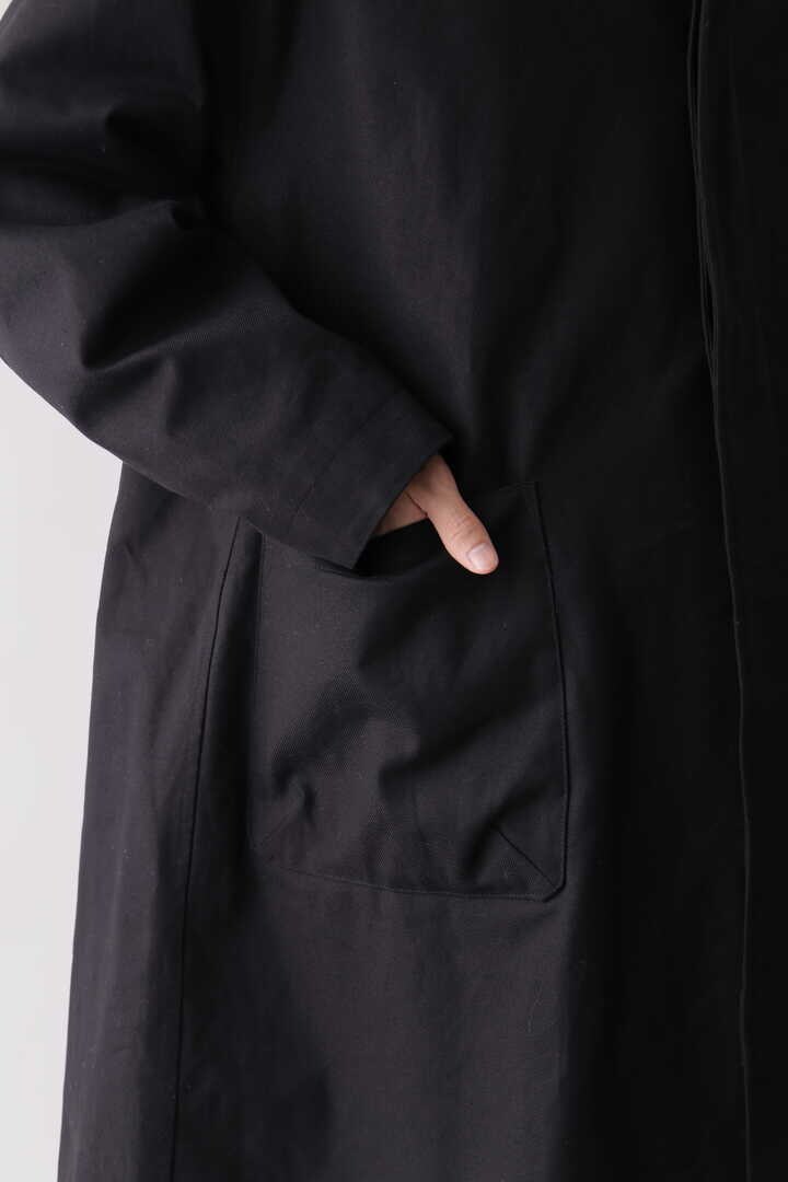 THE LIBRARY / [UNISEX] COTTON TWILL HOODED COAT53