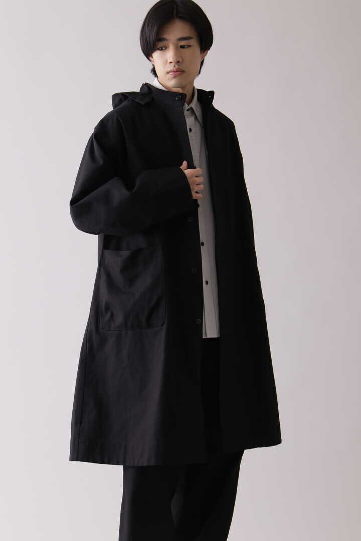 THE LIBRARY / [UNISEX] COTTON TWILL HOODED COAT30