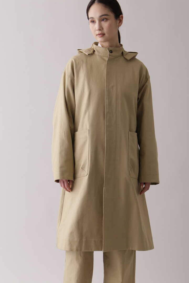 THE LIBRARY / [UNISEX] COTTON TWILL HOODED COAT32