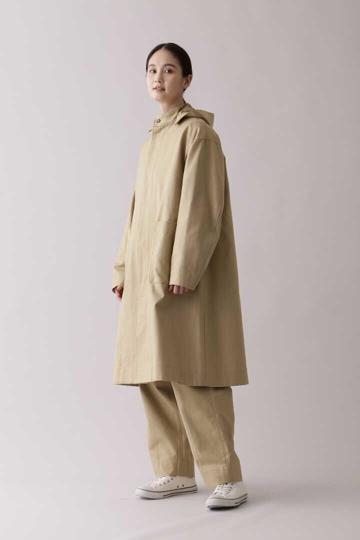 THE LIBRARY / [UNISEX] COTTON TWILL HOODED COAT35