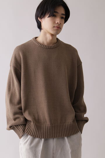THE LIBRARY / [UNISEX] COTTON KN P/O_050