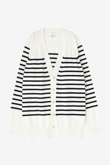 THE LIBRARY / [UNISEX] COTTON BORDER KN CD_030