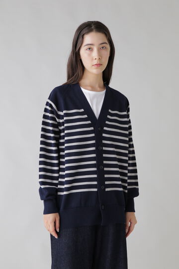 THE LIBRARY / [UNISEX] COTTON BORDER KN CD_120