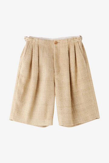【期間限定】QUITAN / TUCKED WIDE SHORTS DAIJO SILK_170