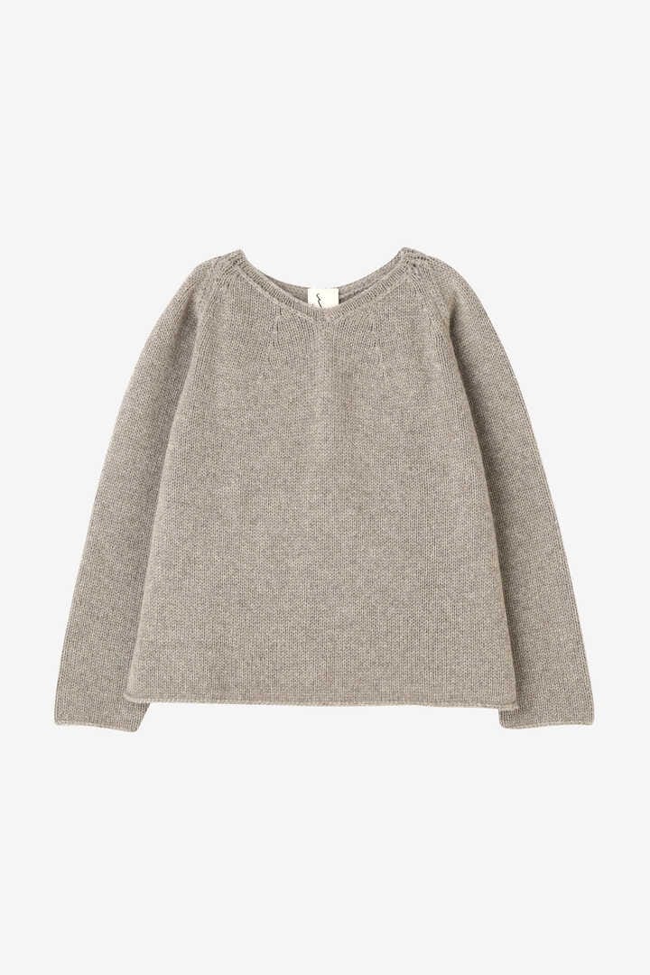 quitan / HAND KNITTED V NECK SWEATER9