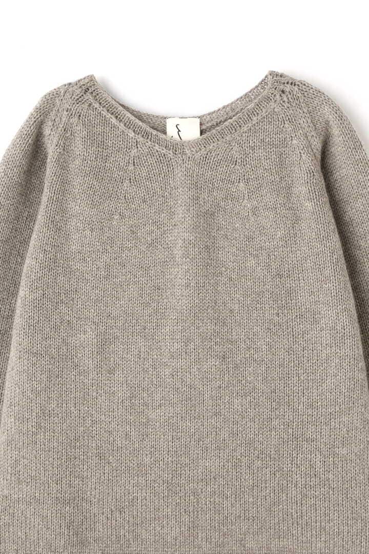 quitan / HAND KNITTED V NECK SWEATER11