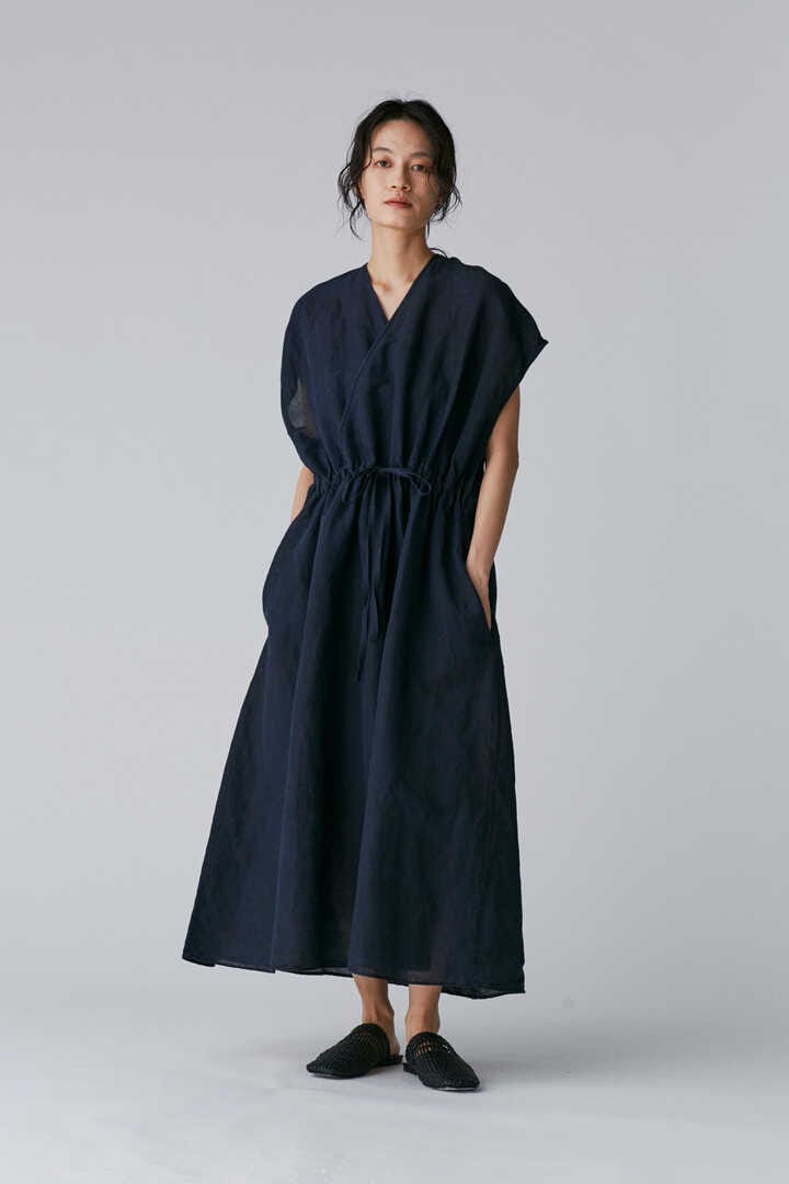 ［別注］quitan / LINEN KHADI CACHECOEUR DRESS1