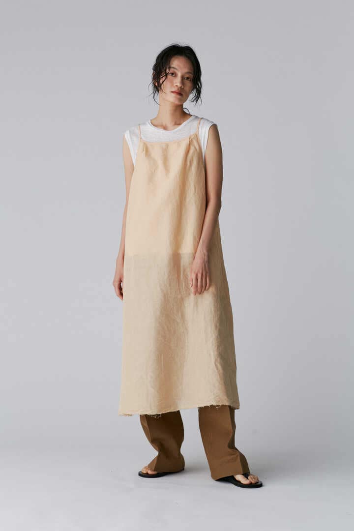 ［別注］quitan / LINEN KHADI SLIP DRESS1