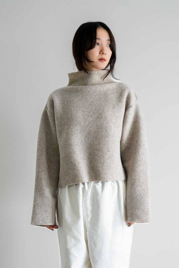 ［別注］quitan / WOOL BOTTLENECK KNIT10