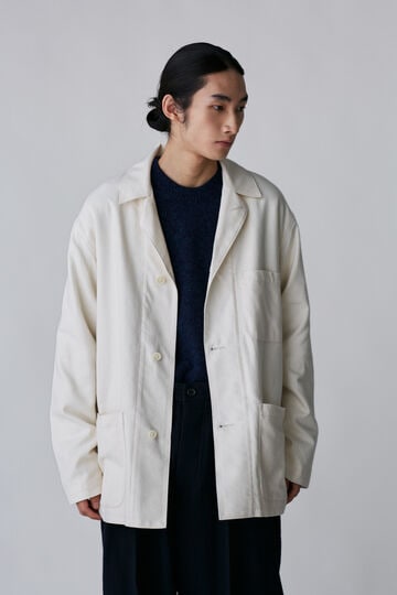 SEVEN BY SEVEN / COVERALL JACKET（UNSTAINED ORGANIC COTTON）_030