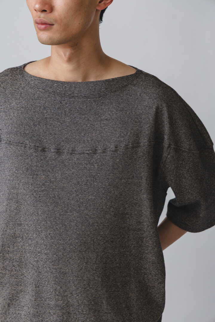 SEVEN BY SEVEN / ORGANIC COTTON RIB DERBBY TEE5