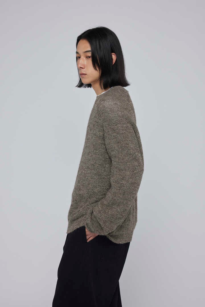 ［別注］SEVEN BY SEVEN / CREW NECK SWEATER ‐FINE ALPACA‐7