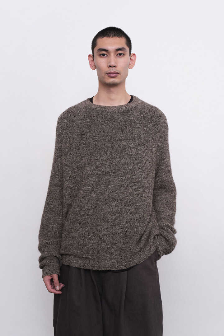 ［別注］SEVEN BY SEVEN / CREW NECK SWEATER ‐FINE ALPACA‐1